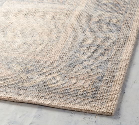 Blush Multi Sloane Printed Rug Patterned Rugs Pottery Barn