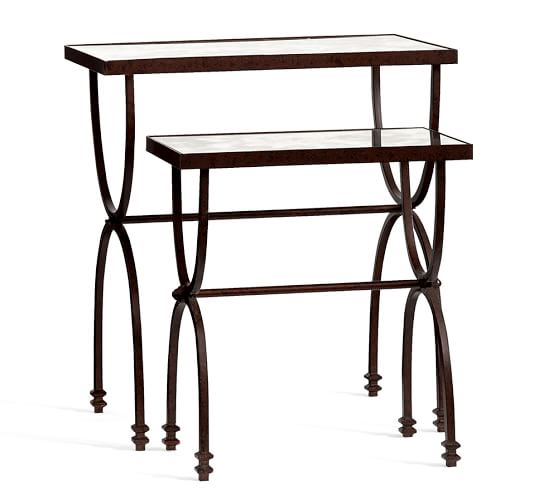 Willow Nesting Tables Set Of 2 Pottery Barn