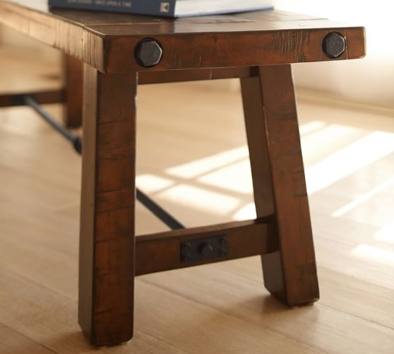 Benchwright Dining Bench Pottery Barn
