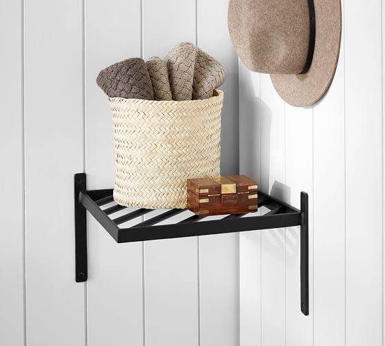Railway Closet Corner Shelf Pottery Barn