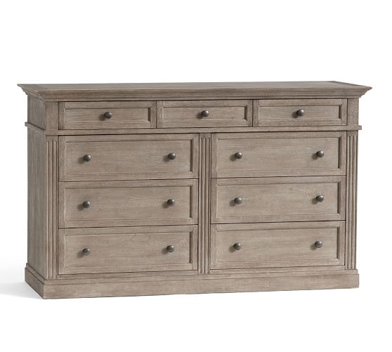 Livingston 9 Drawer Extra Wide Dresser Pottery Barn
