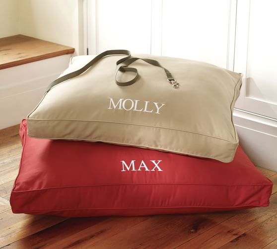 Twill Dog Bed Cover Pottery Barn