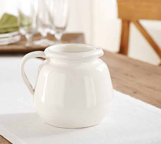Napoli Stoneware Pitcher Pottery Barn