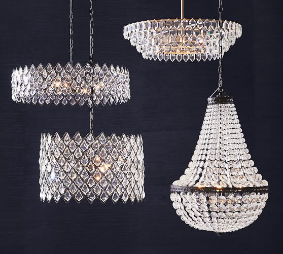 Mia Faceted Crystal Chandelier Mia Faceted Crystal Chandelier