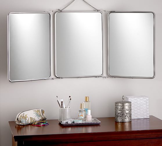 Tri Fold Mirror Pottery Barn