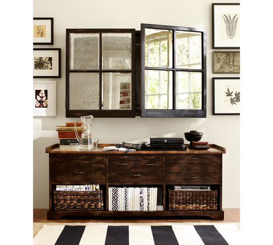 Mirror Cabinet Tv Covers Pottery Barn