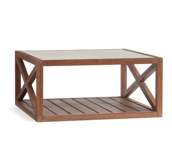 Grove Rectangular Coffee Table Pottery Barn