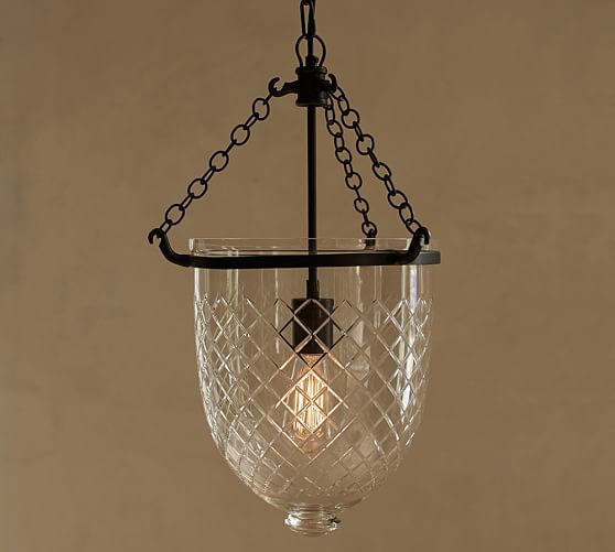 Hundi Cut Glass Lantern Pottery Barn
