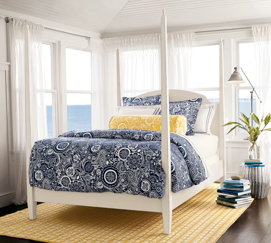 Smocked Curtain Pottery Barn
