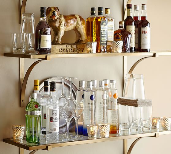 Brass Shelf Pottery Barn
