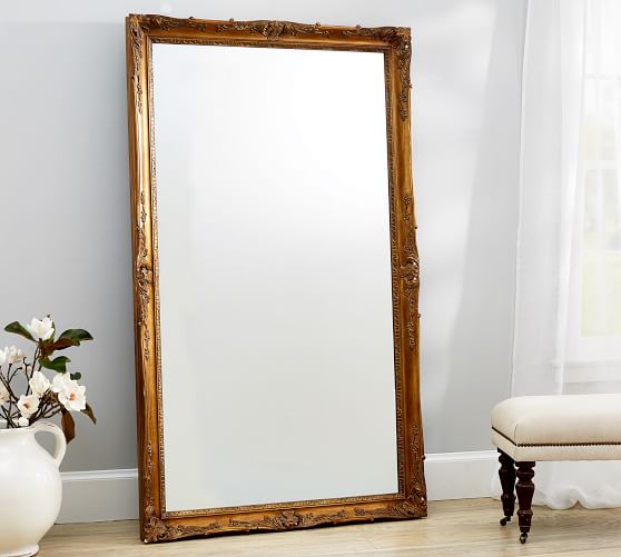 Chateau Floor Mirror Standing Mirror Pottery Barn