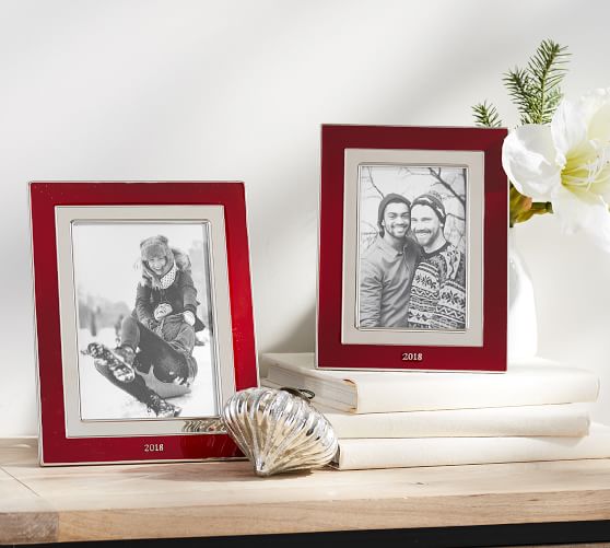 Dated Enamel Picture Frames Pottery Barn