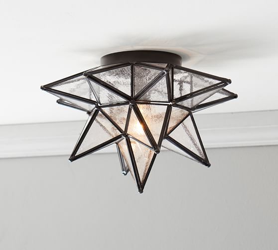Olivia Star Flush Mount Pottery Barn