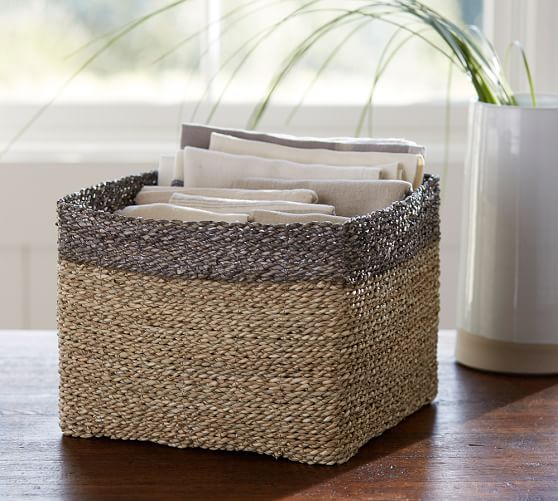 New York Closet Utility Storage Basket Pottery Barn