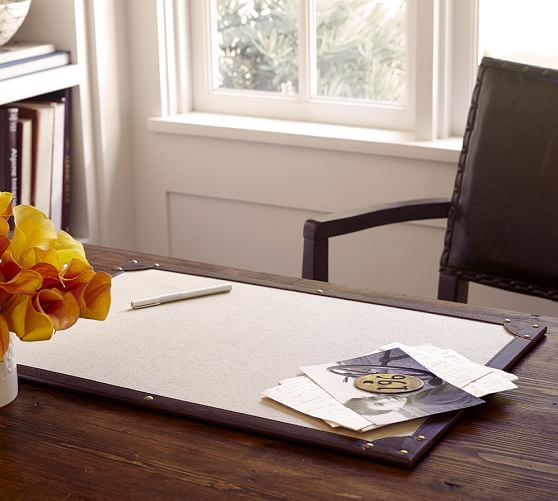 Hawthorne Desk Blotter Pottery Barn