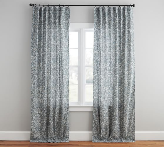 Sierra Print Curtain Pottery Barn