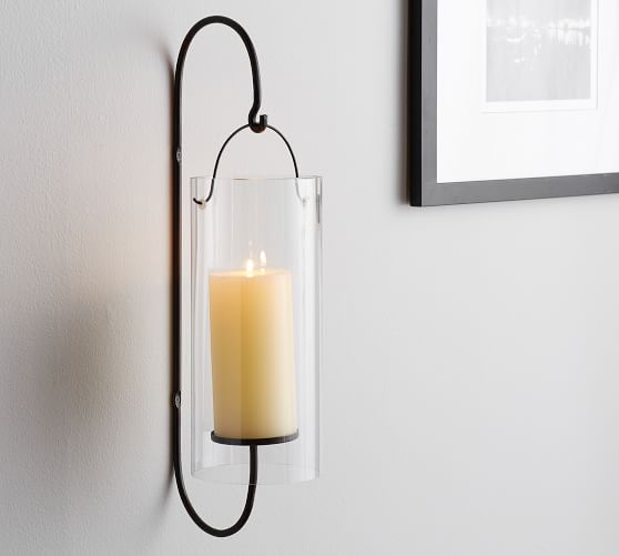 Michelle Wall Sconce Hurricane Pottery Barn