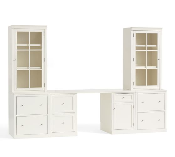 Logan 5 Piece Office Suite Pottery Barn