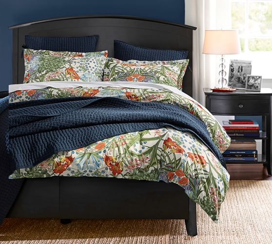Paradise Patterned Duvet Cover Sham Pottery Barn