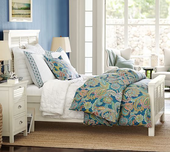 Coastal Shutter Bed Pottery Barn