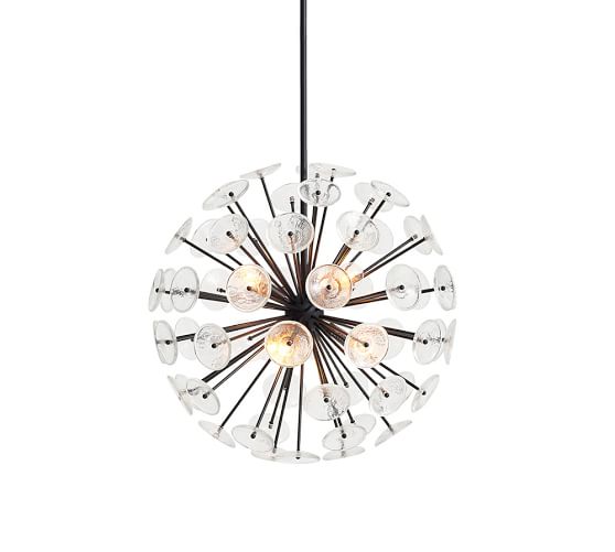 Zuri Sputnik Chandelier Pottery Barn