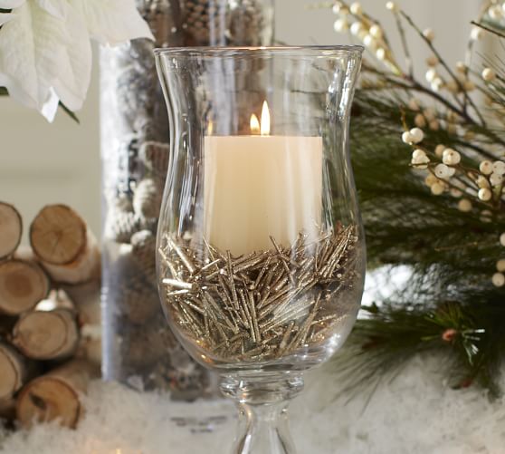 Glittered Twigs Vase Filler Pottery Barn