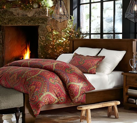 Mira Paisley Duvet Cover Shams Pottery Barn