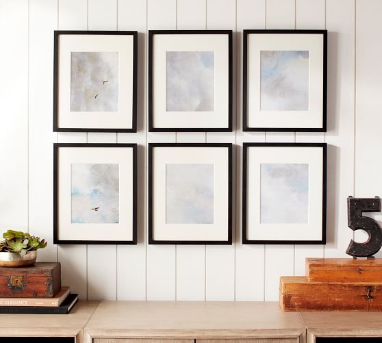 Sky View Printed Wall Art Set Of 6 Wall Decor Pottery Barn