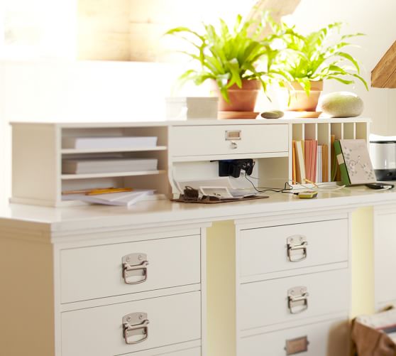 Bedford Smart Technology Desk Hutch Pottery Barn