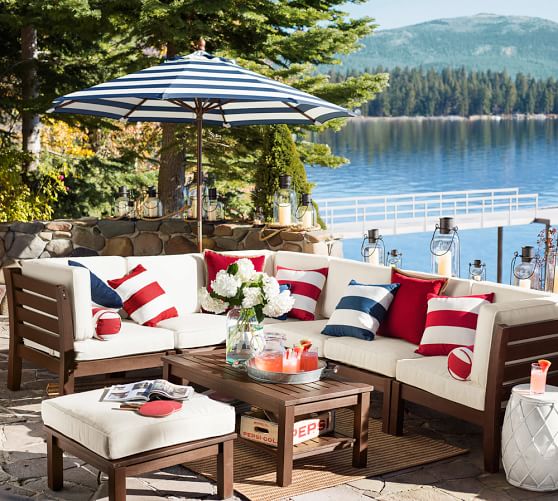 Chesapeake Outdoor Coffee Table Pottery Barn