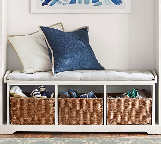 Samantha Bench Antique White Pottery Barn