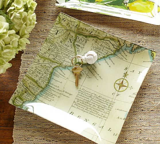 Curiosity Decoupage Trays Pottery Barn