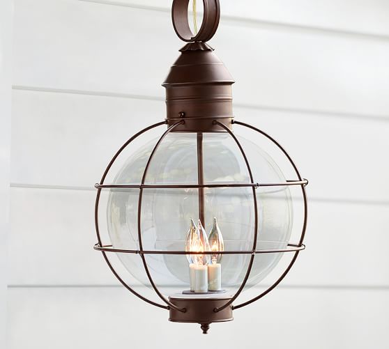 Fisherman S Indoor Outdoor Pendant Light Pottery Barn