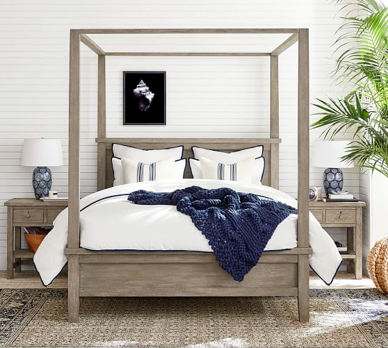 Farmhouse 2 Drawer Nightstand Pottery Barn
