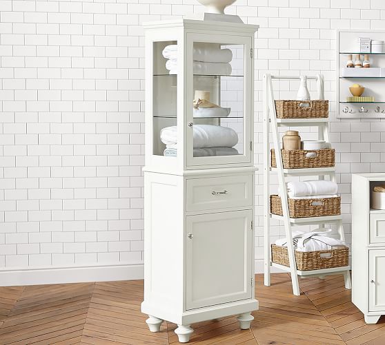 Stuart Storage Cabinet Hutch Pottery Barn