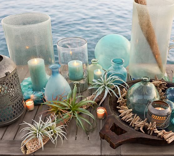 Sea Glass Vase Filler Pottery Barn