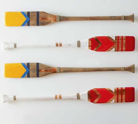 Decorative Oars Wall Decor Pottery Barn