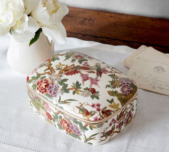 Romantic Ceramic Boxes Pottery Barn