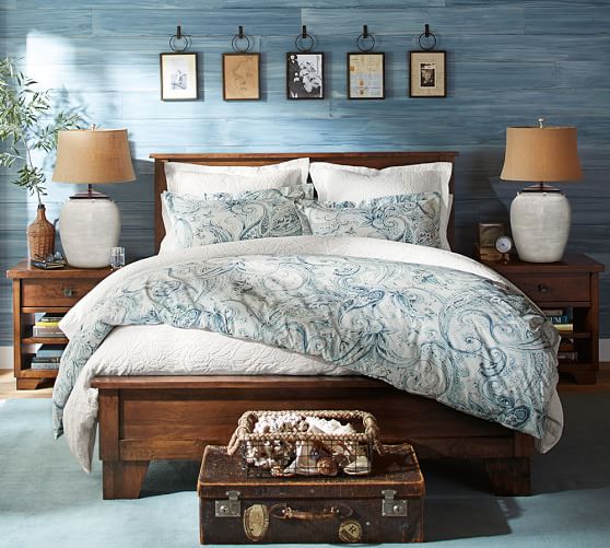 Joli Paisley Patterned Duvet Cover Sham Pottery Barn