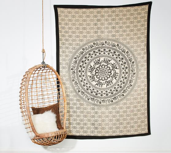 Block Print Tapestry Wall Decor Pottery Barn