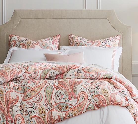Iris Cotton Comforter Pottery Barn