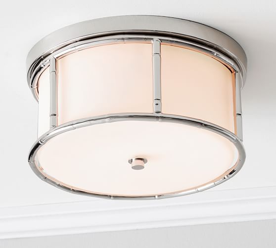 Bamboo Flushmount Pottery Barn