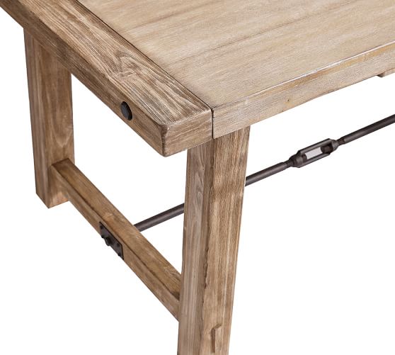 Benchwright Extending Dining Table Seadrift Pottery Barn