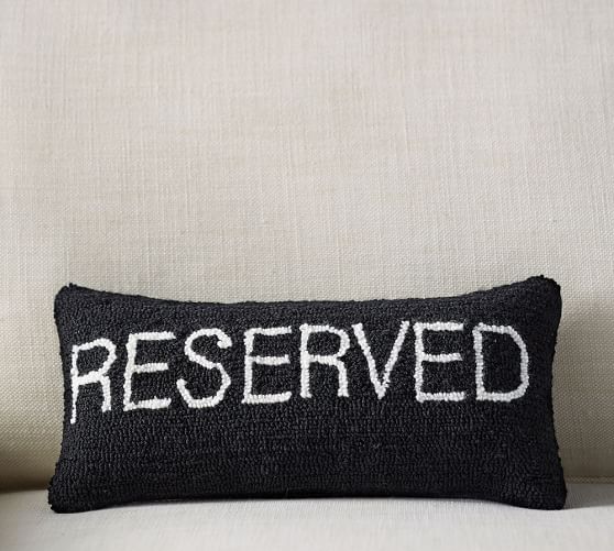 Reserved Lumbar Decorative Pillow Pottery Barn