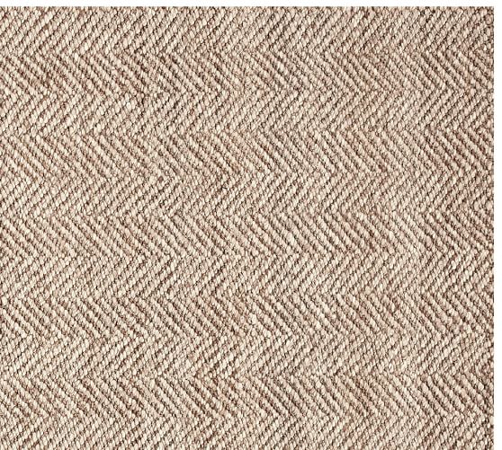 Chevron Wool Jute Rug Swatch Pottery Barn