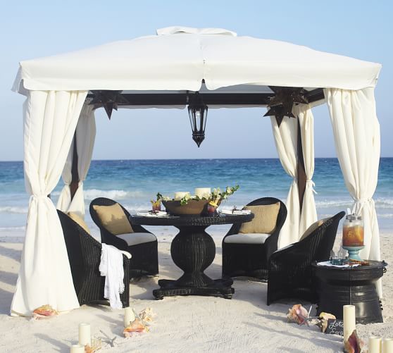 Cabana Outdoor Umbrellas Pottery Barn