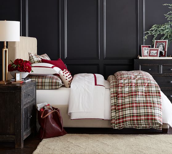 Denver Plaid Yarn Dyed Cotton Patterned Duvet Cover Sham