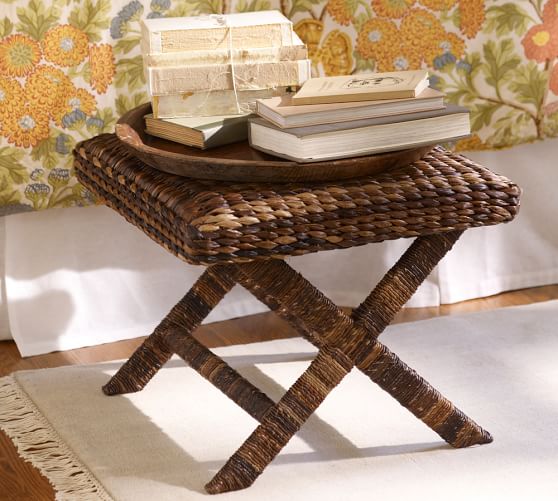 Seagrass Stool Pottery Barn