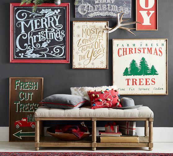 Merry Bright Lights Decorative Pillow Pottery Barn