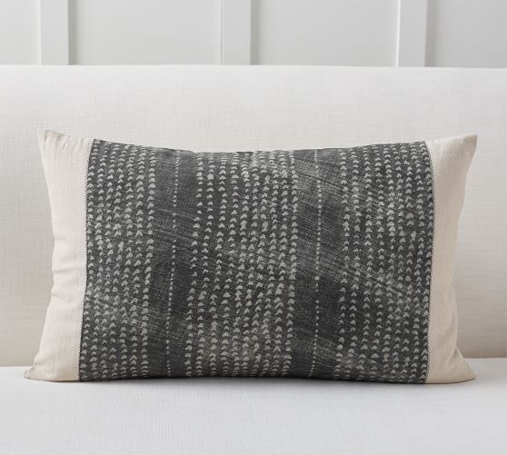 Dosha Shibori Lumbar Pillow Covers Pottery Barn